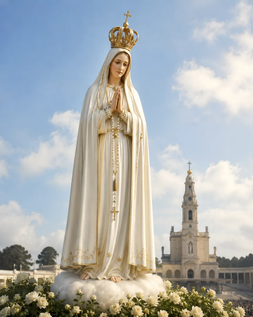 Fatima - Statue (Foto: Chat GPT) Fatima - Statue (Foto: Chat GPT)